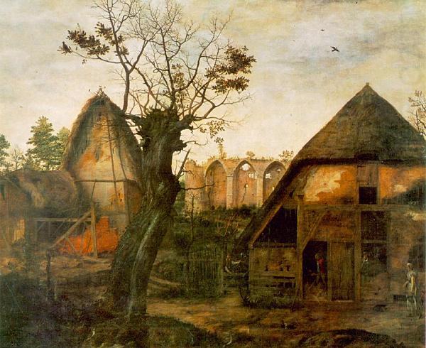 Cornelis van Dalem Landscape oil painting picture